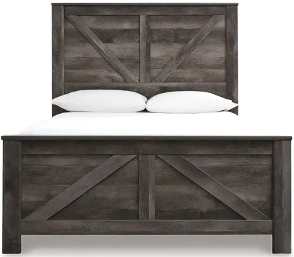 Wynnlow Queen Crossbuck Panel Bed