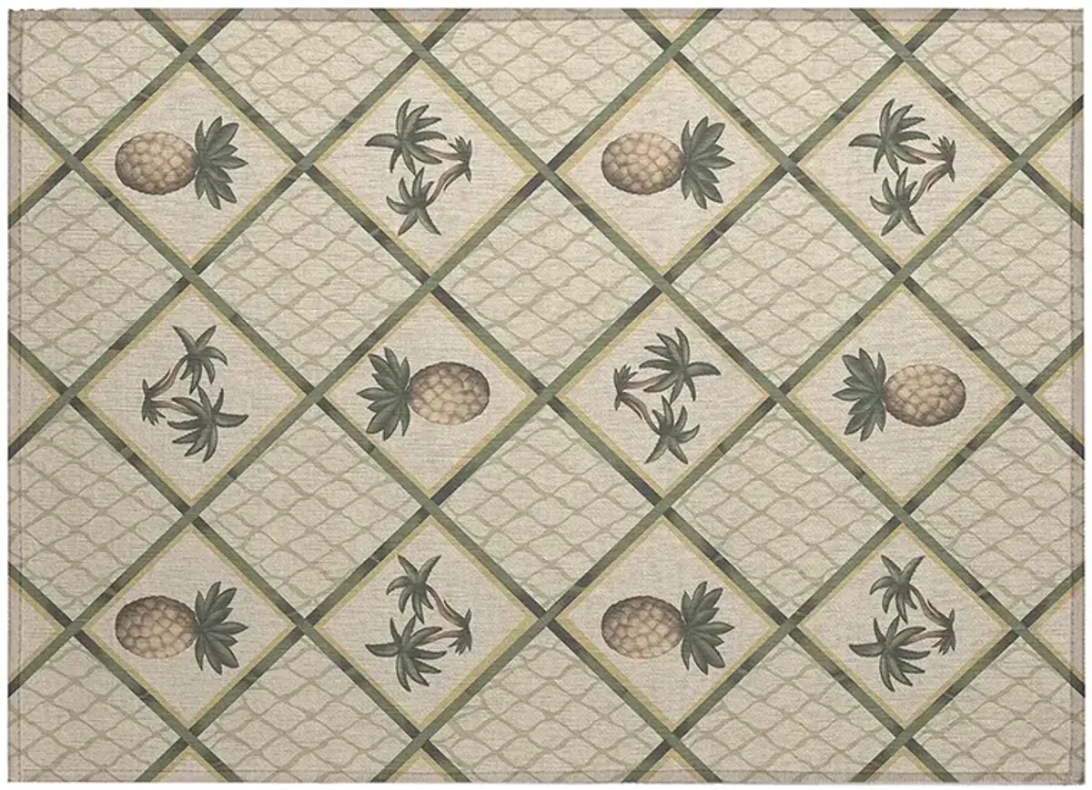 Kendall KE7 Beige 20" x 30" Rug