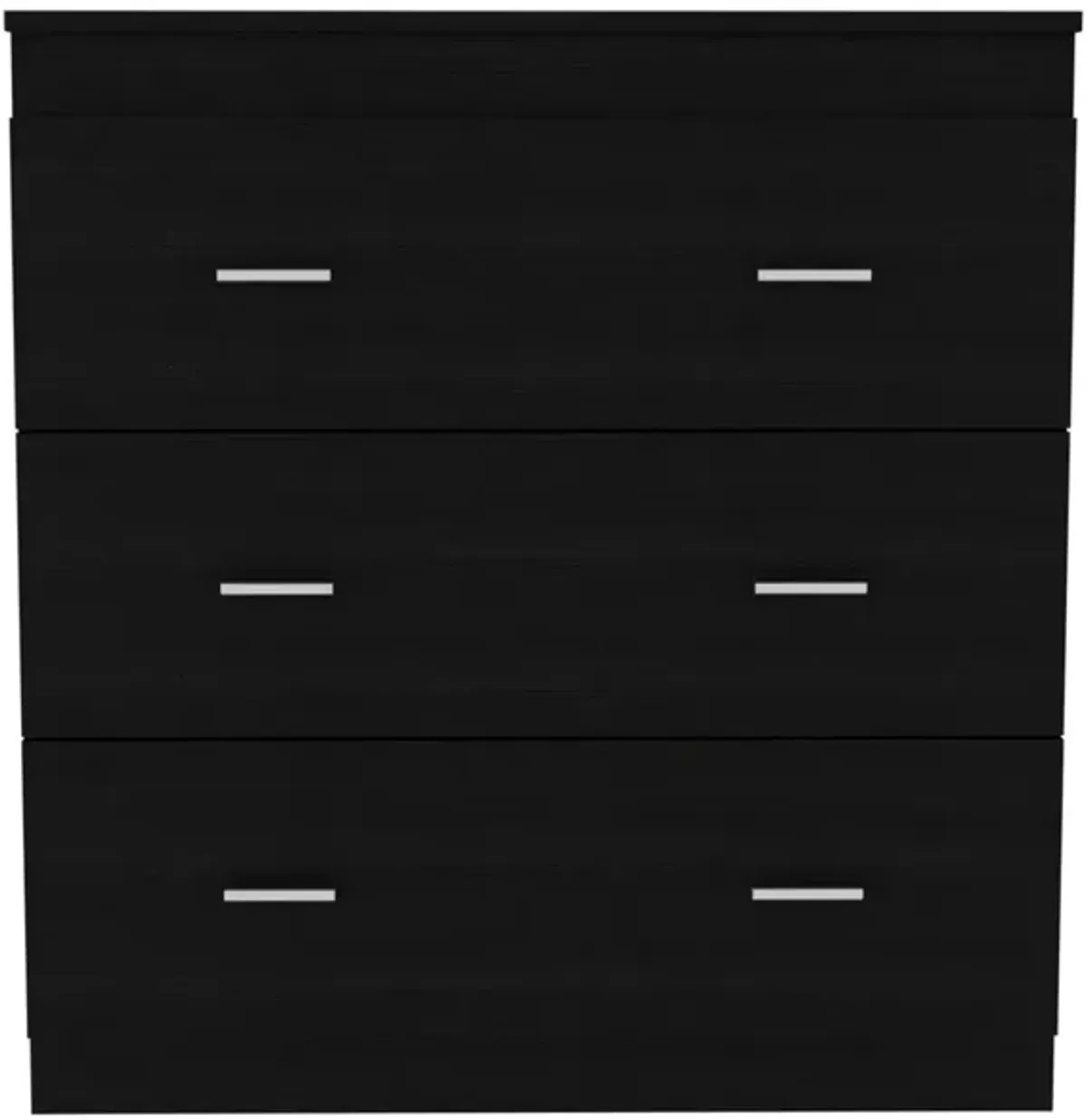 Montclair 3-Drawer Dresser Black