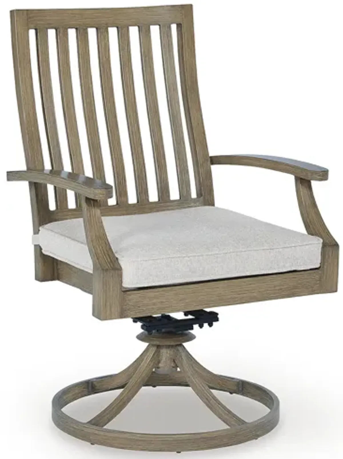 Rainier Ranch Swivel Chair with Cushion (Set of 2)