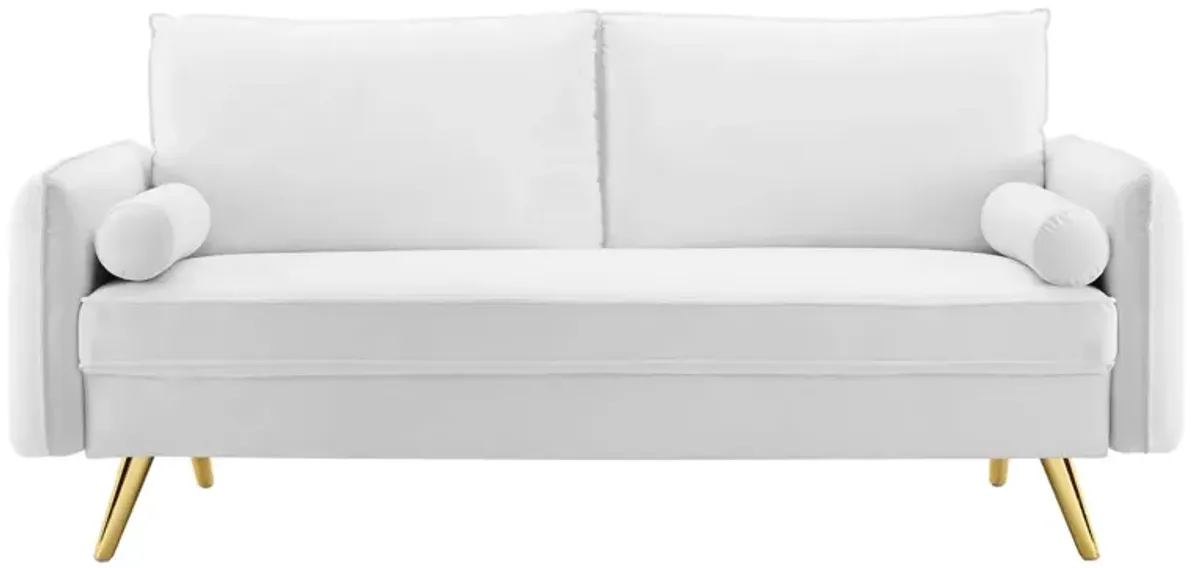 Revive Performance Velvet Sofa