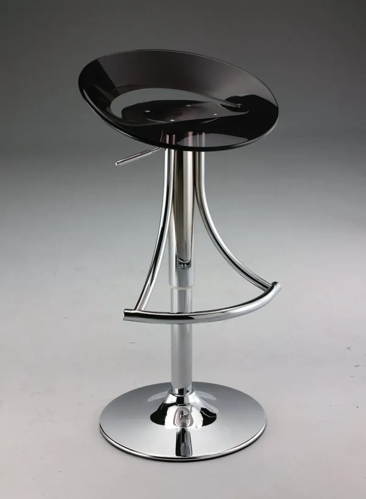 ARCRYLIC BAR STOOL, BLACK