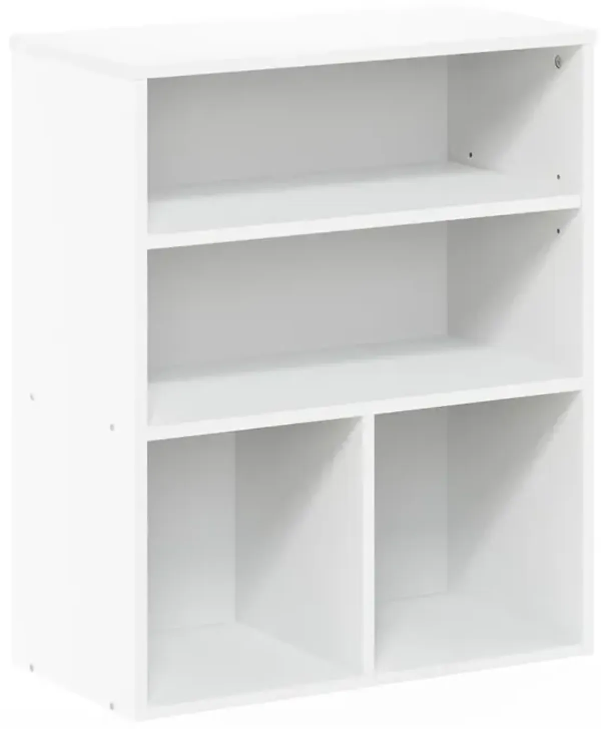 Furinno Pasir 3 Tier Display Bookcase, White