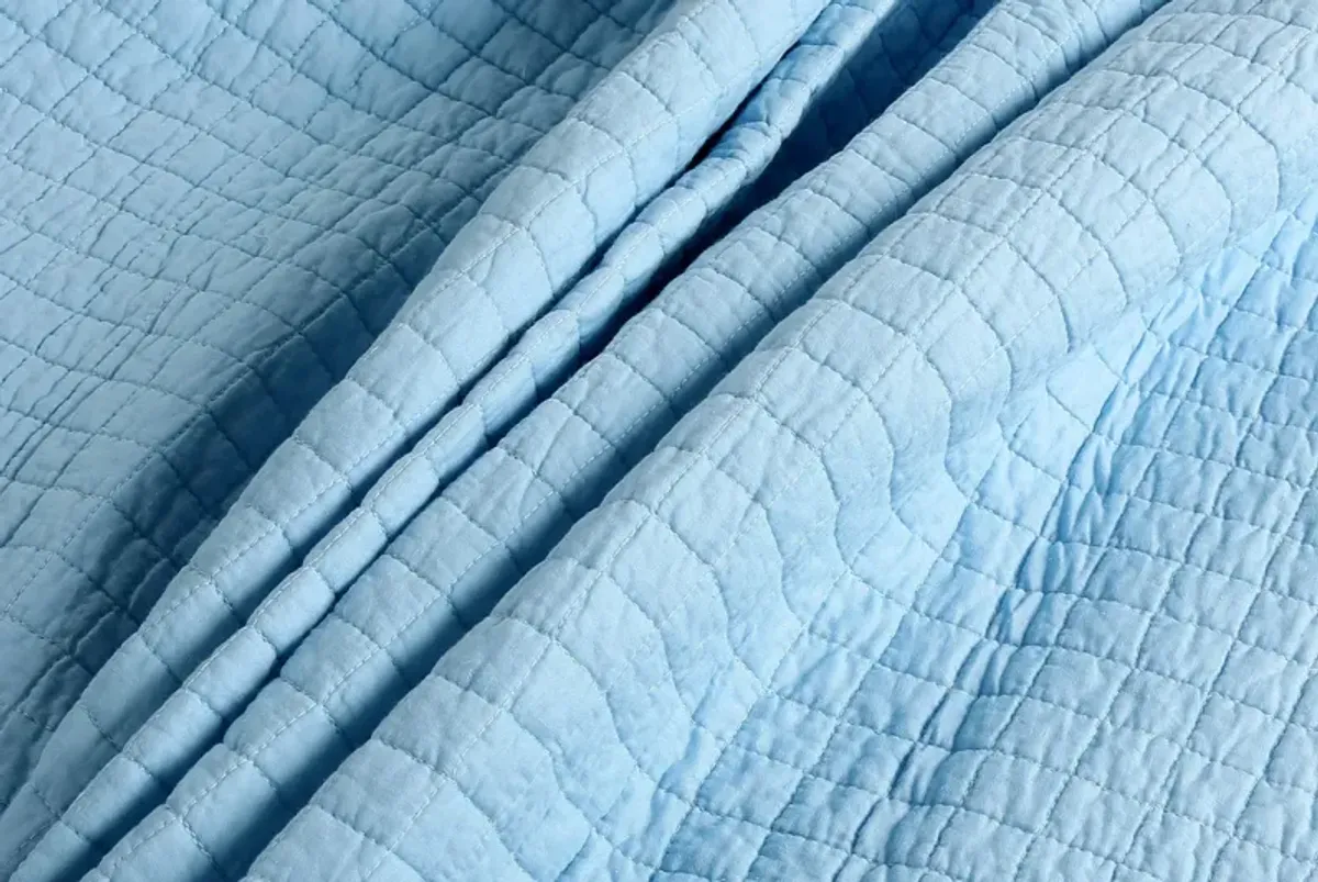 MarCielo 100% Cotton Quilted Throw  50 x 60 inches