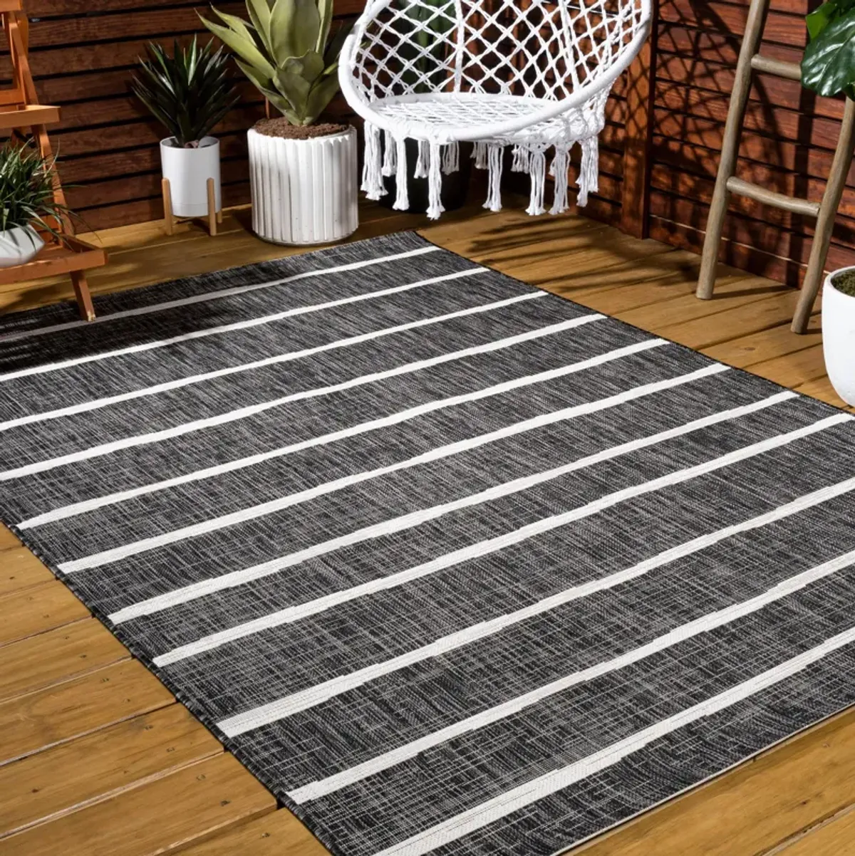 Colonia Berber Stripe Indoor/Outdoor Area Rug