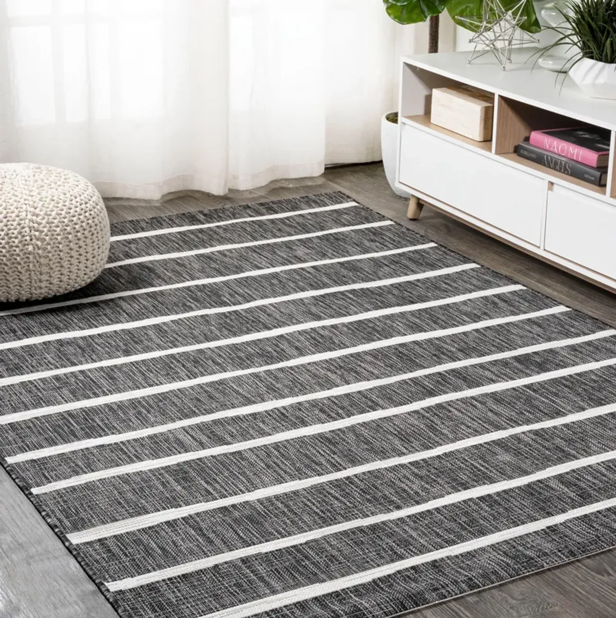 Colonia Berber Stripe Indoor/Outdoor Area Rug