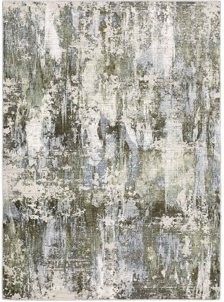 Caravan 9'10" x 12'10" Green Rug