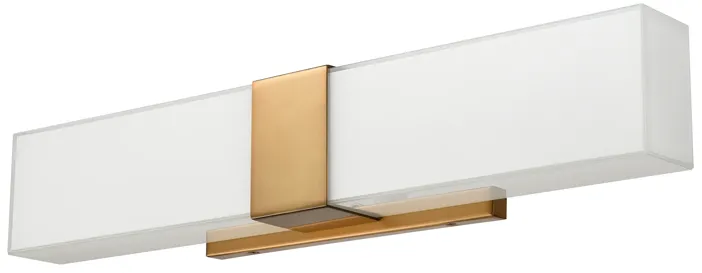 Reciprocate 25'' Wide 2-Light Gold Vanity Light