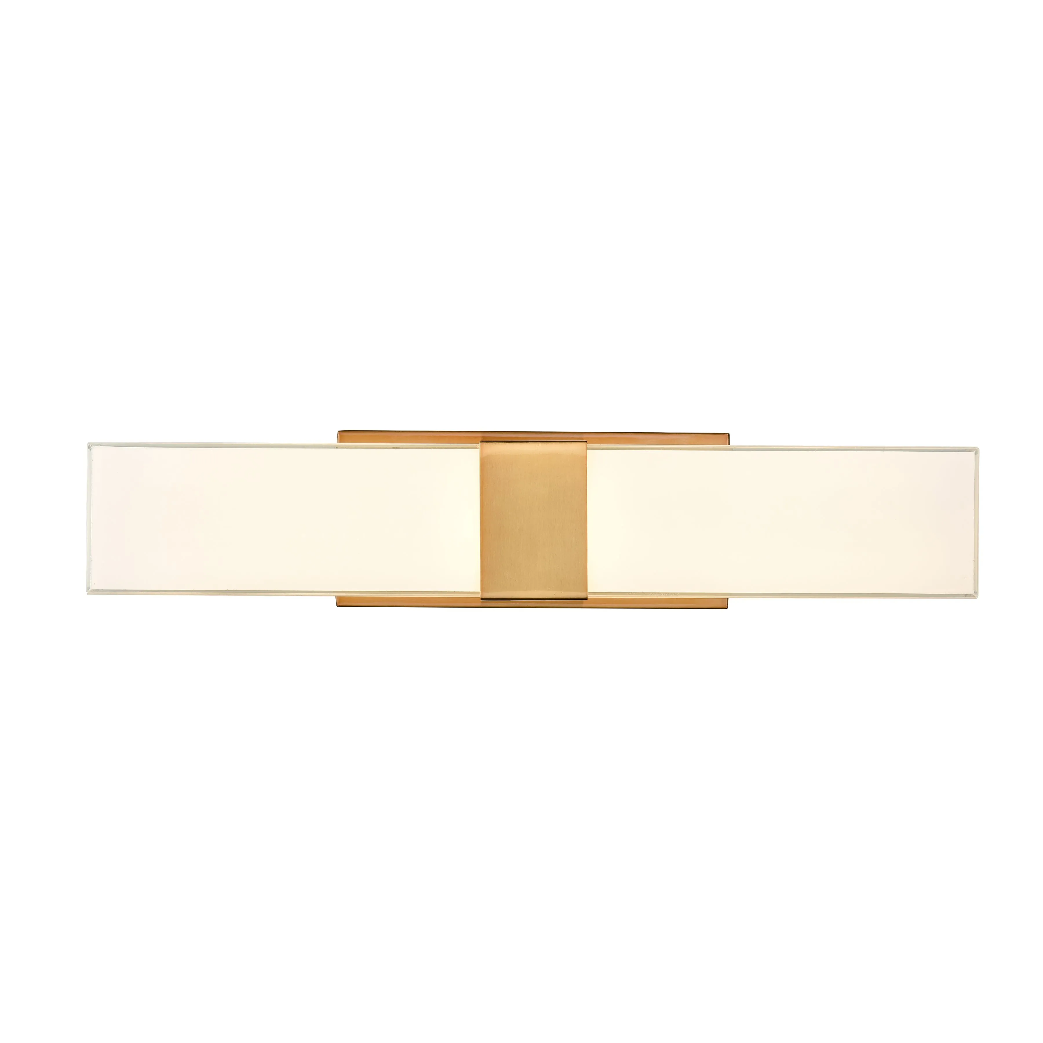 Reciprocate 25'' Wide 2-Light Gold Vanity Light