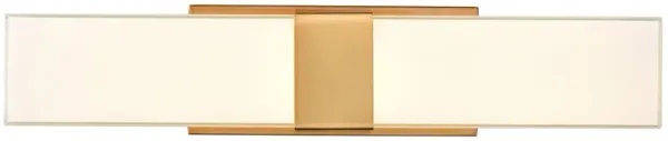 Reciprocate 25'' Wide 2-Light Gold Vanity Light