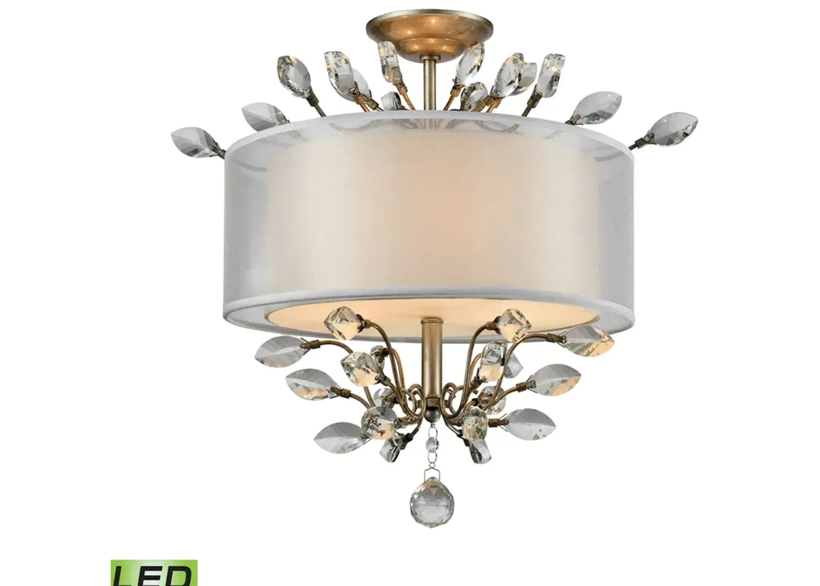 Asbury LED Semi Flush Mount