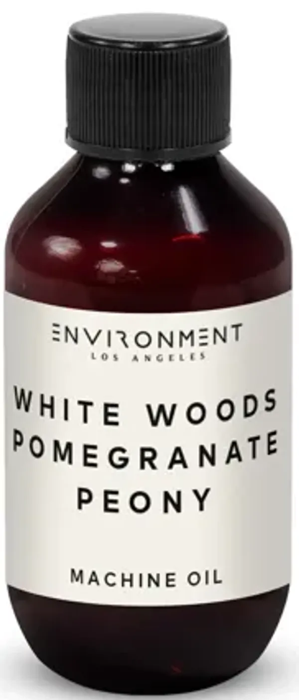 ENVIRONMENT 2oz Machine Diffusing Oil Inspired by The Aria Hotel® - White Woods | Pomegranate | Peony