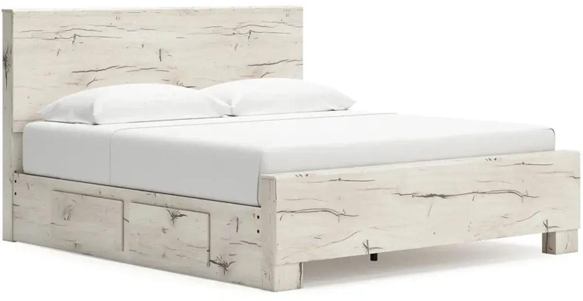 Lawroy King Panel Bed with Storage
