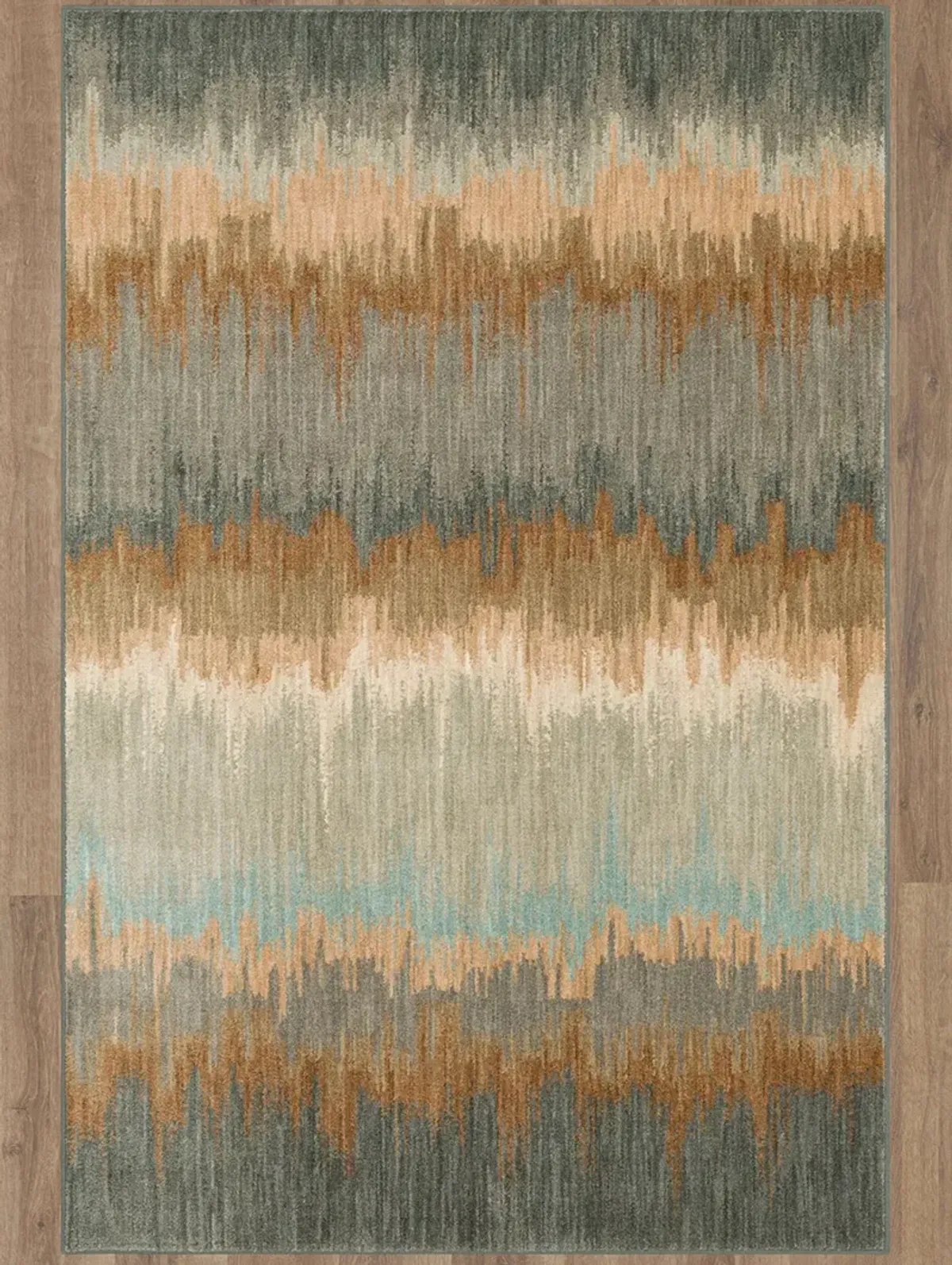 Euphoria Cashel Abyss Blue 2' 4" X 7' 10" Rug