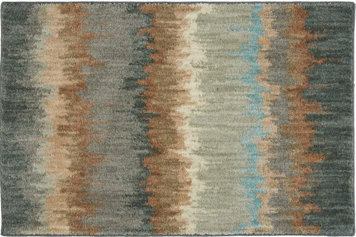 Euphoria Cashel Abyss Blue 2' 4" X 7' 10" Rug