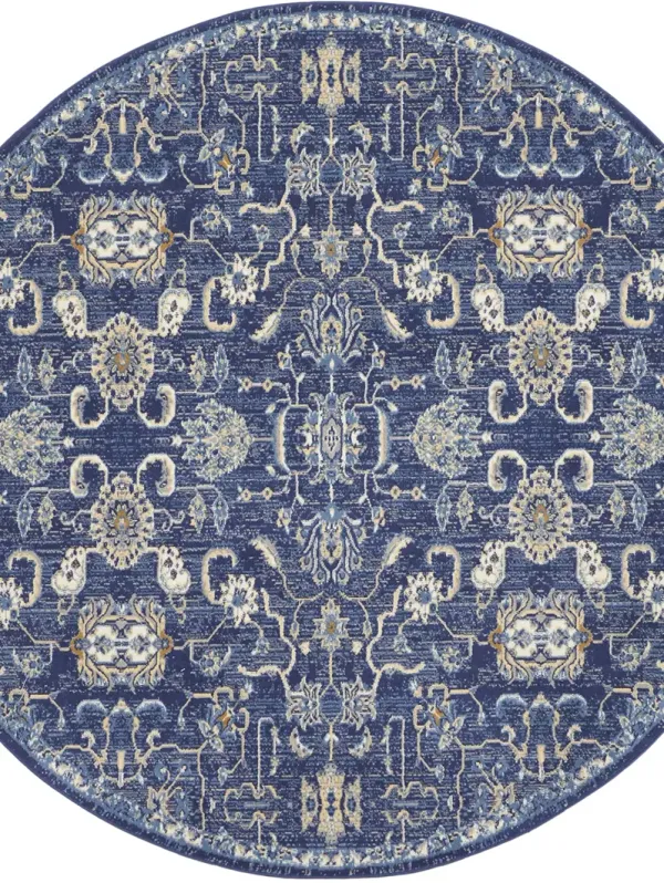 Grafix GRF24 Navy 8'6" x 12' Rug