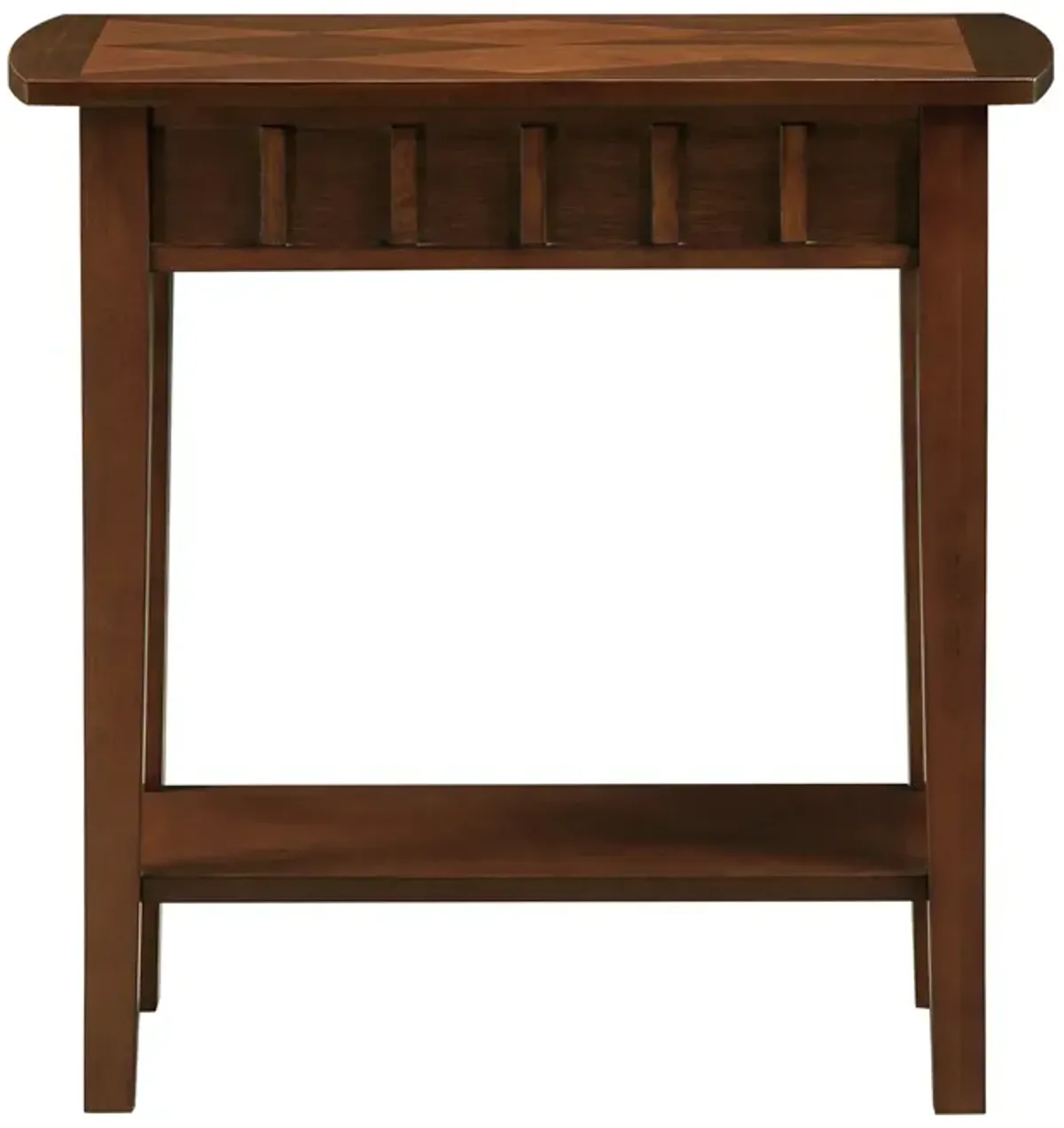 Convenience Concepts Dennis End Table with Shelf, Espresso