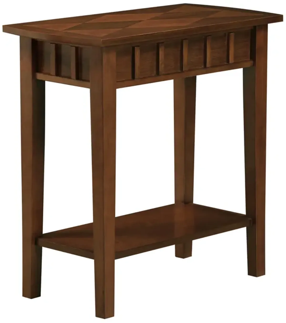 Convenience Concepts Dennis End Table with Shelf, Espresso