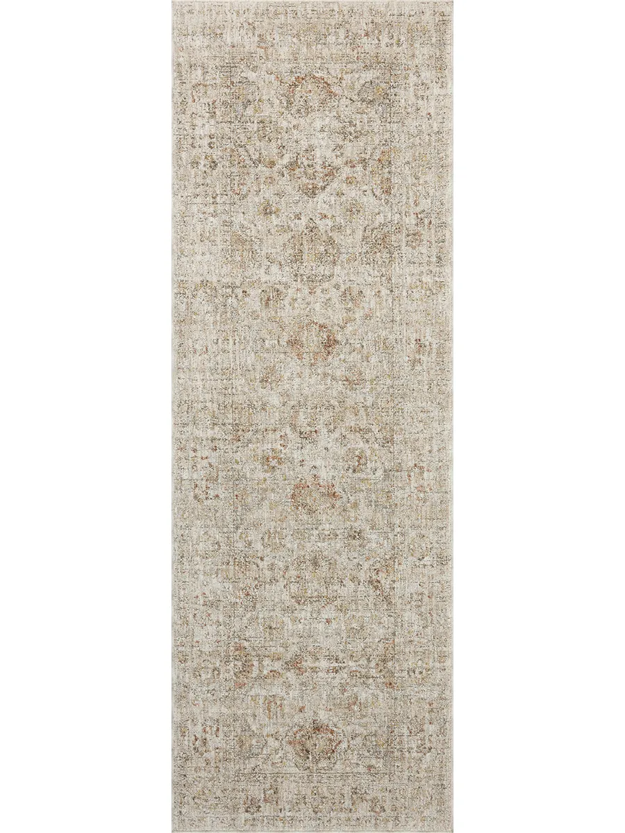 Honora Beige/Spice 2'7" x 10'0" Runner Rug by Amber Lewis x Loloi