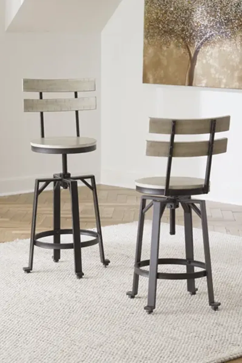 Karisslyn Swivel Barstool (Set of 2)