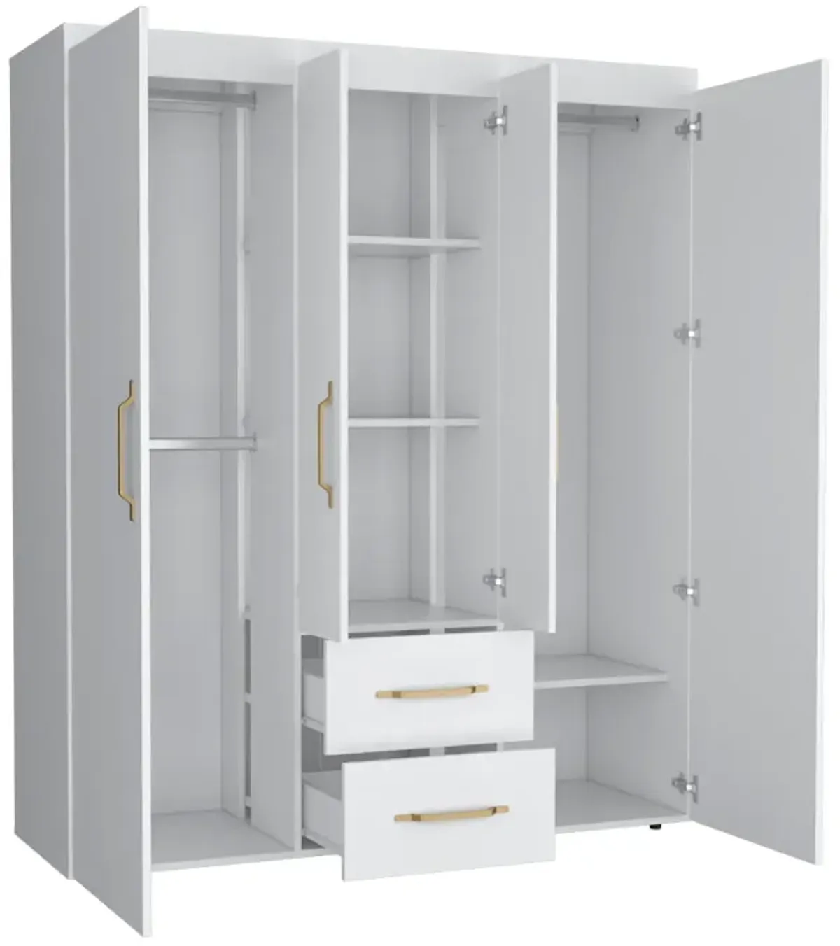 Armoire Elma, Bedroom, White