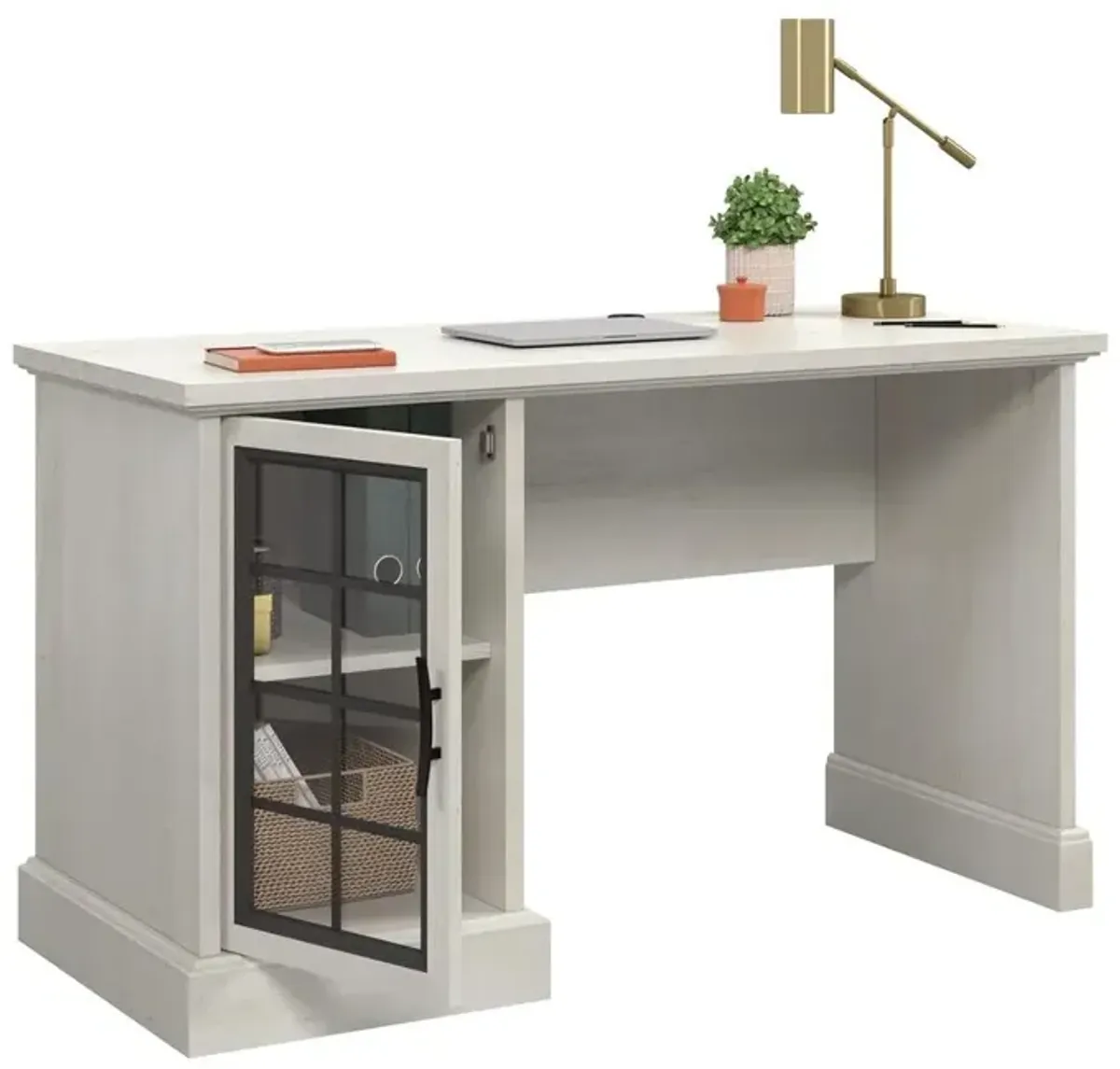 Sauder Carolina Grove Single Ped Desk Wo