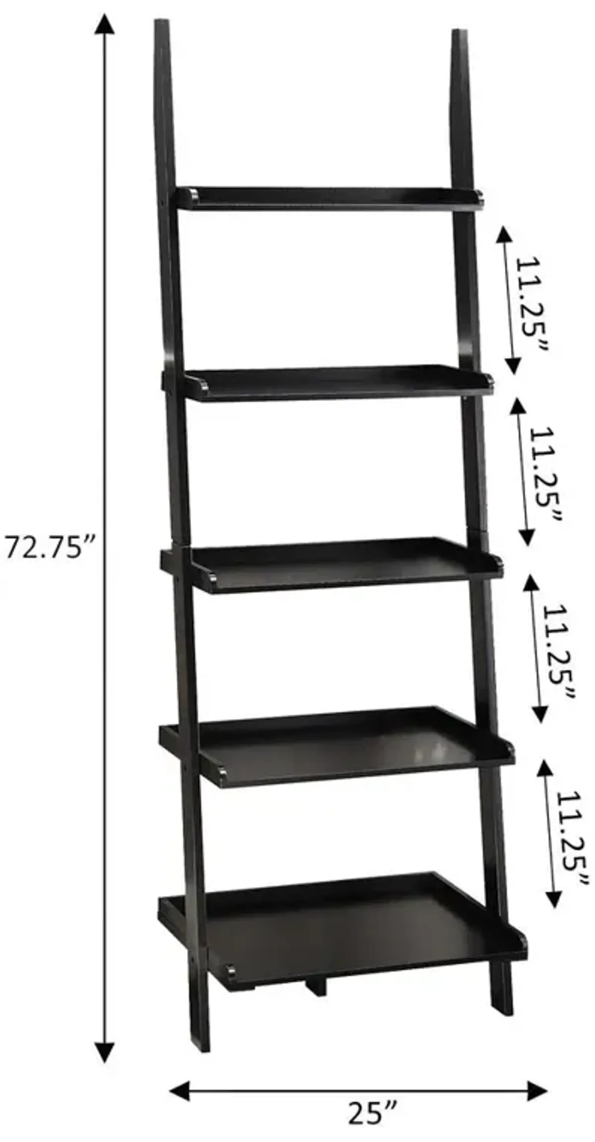 Convience Concept, Inc. American Heritage Bookshelf Ladder