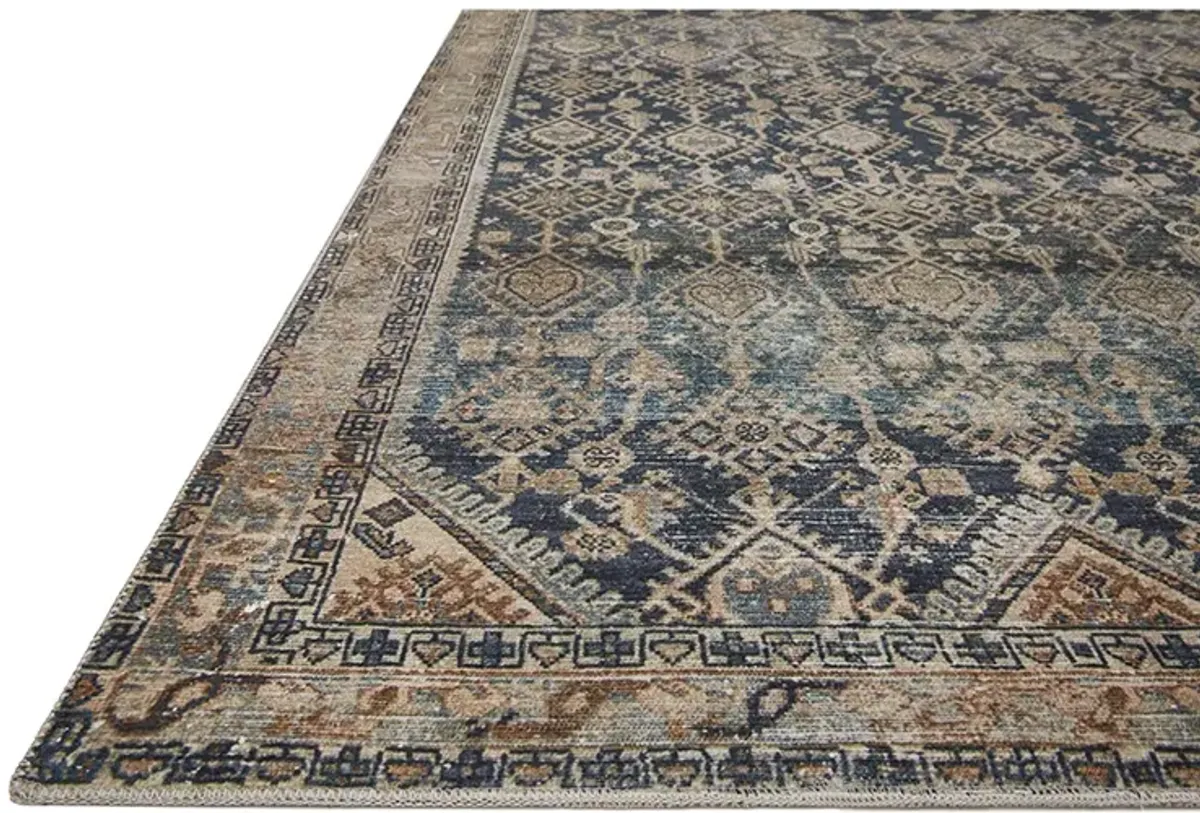Lenna LEA01 Indigo/Natural 9'6" x 14' Rug