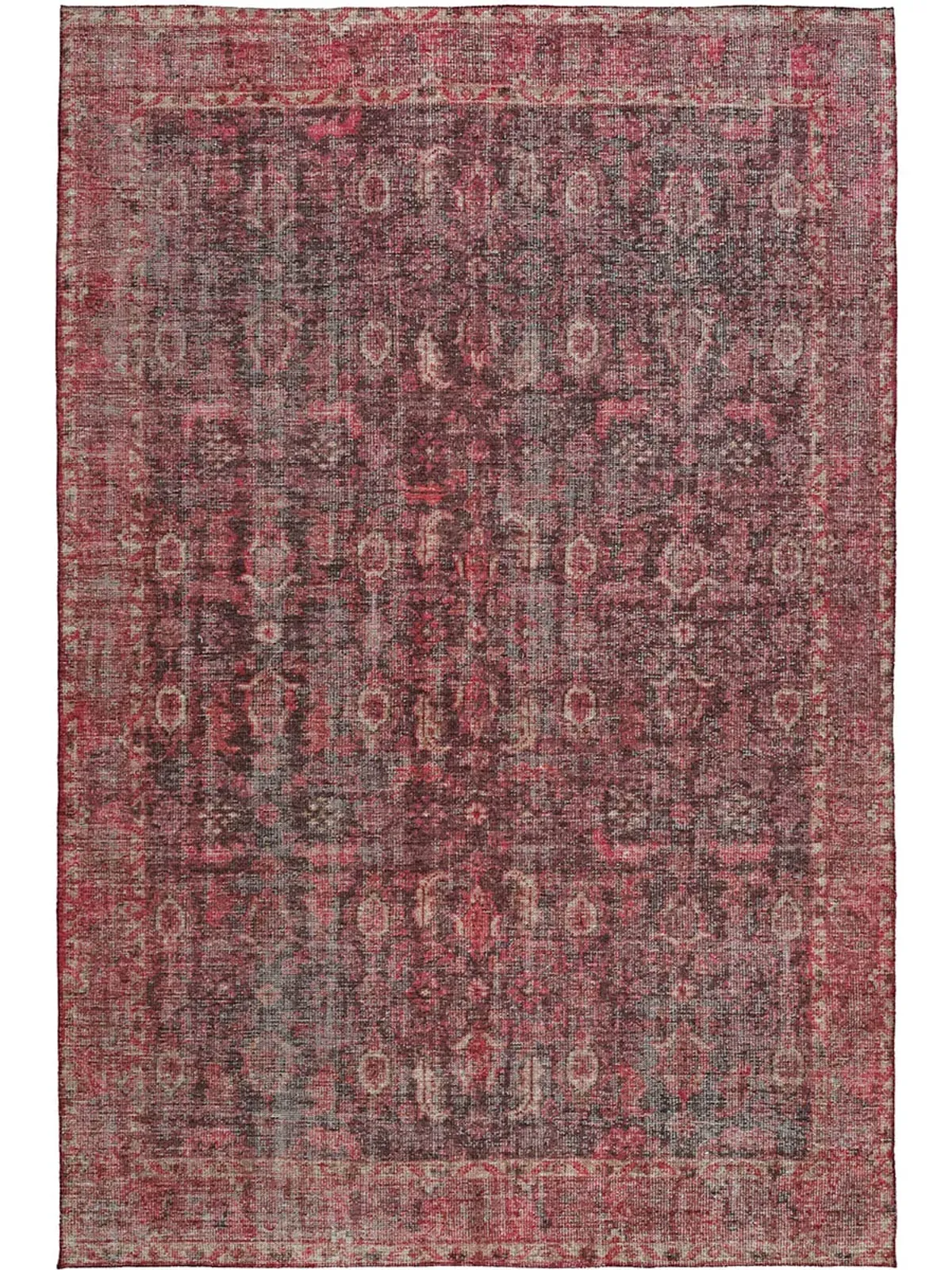 Karaj KJ3 Pink 2'3" x 7'6" Rug