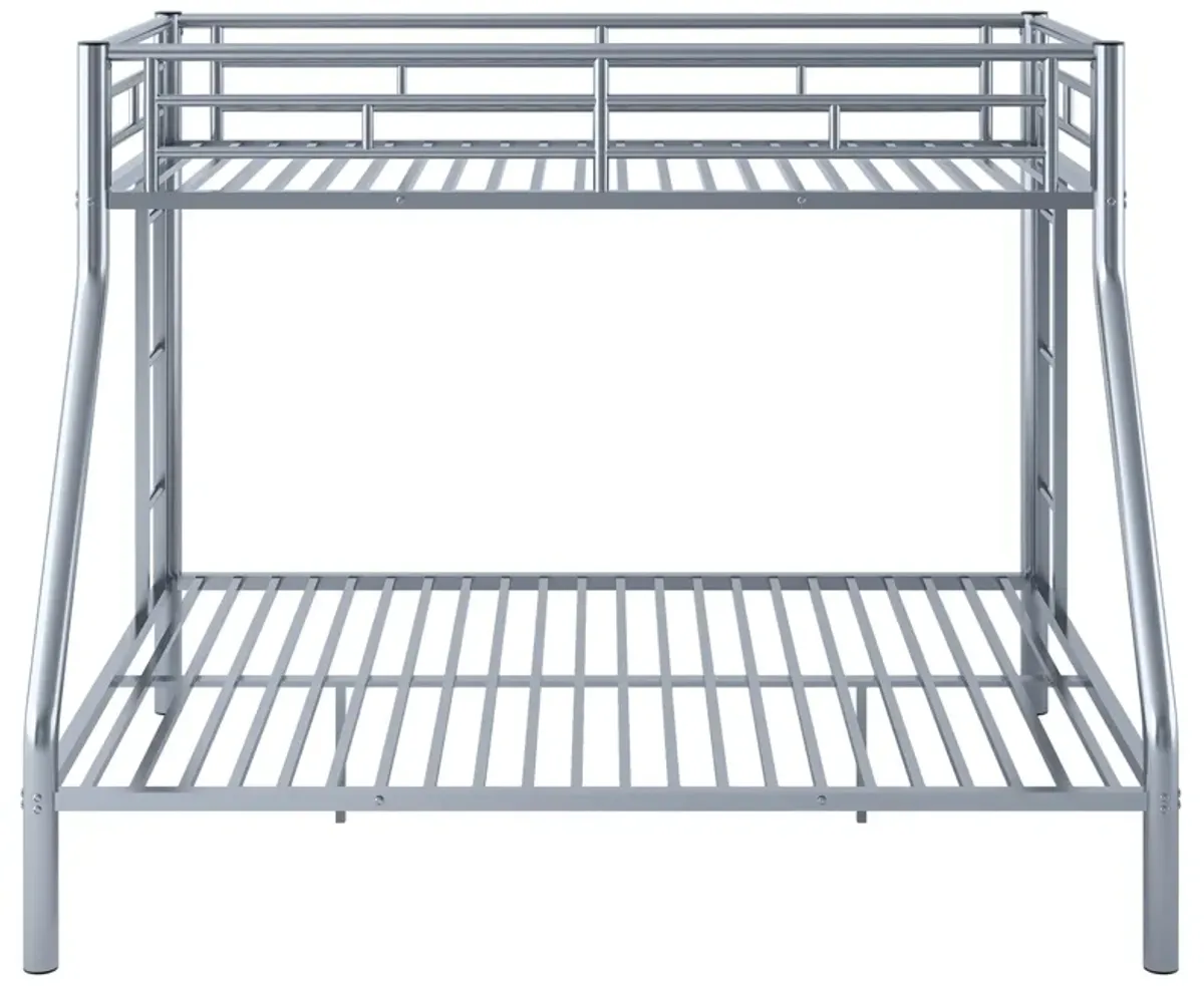 Merax Metal Bunk Bed with Ladders and Guardrails