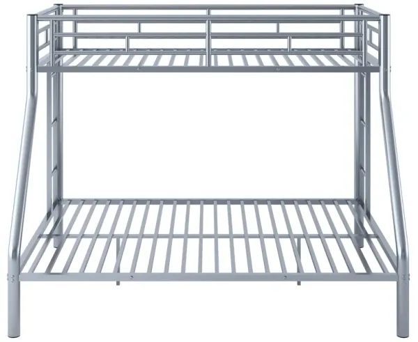 Merax Metal Bunk Bed with Ladders and Guardrails
