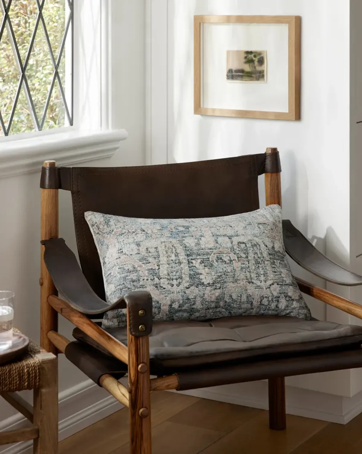 Humboldt PAL0013 Ocean/Clay 13"x21" Polyester Pillow