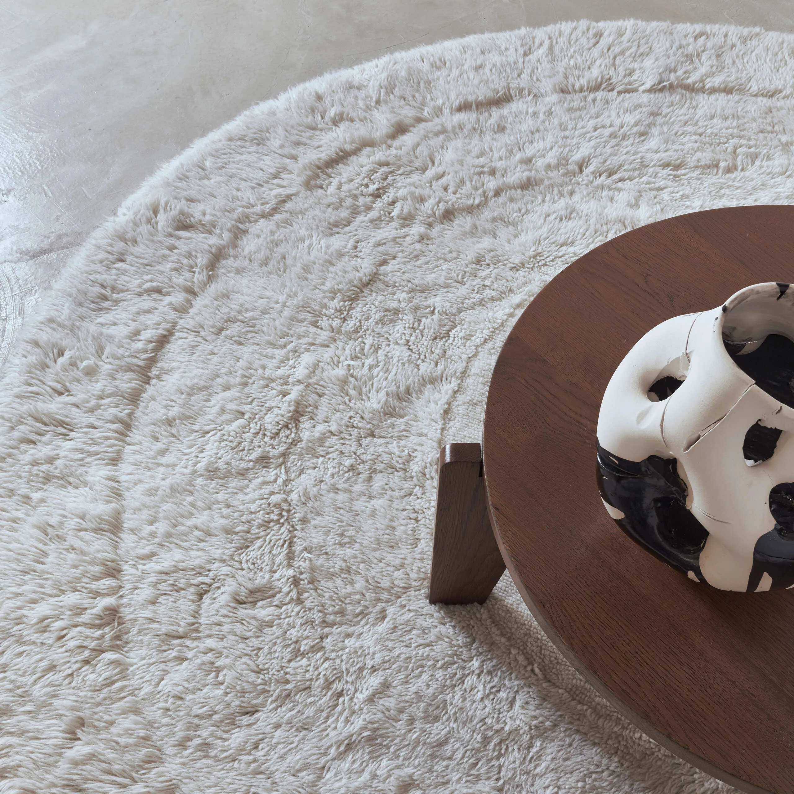 Woolable rug Arctic Circle - Sheep White