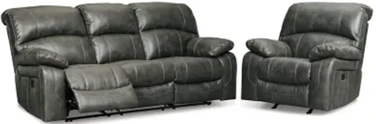 Dunwell Power Reclining Sofa with Power Recliner