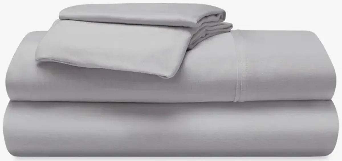Hyper-Wool Queen Sheet Set - Light Grey
