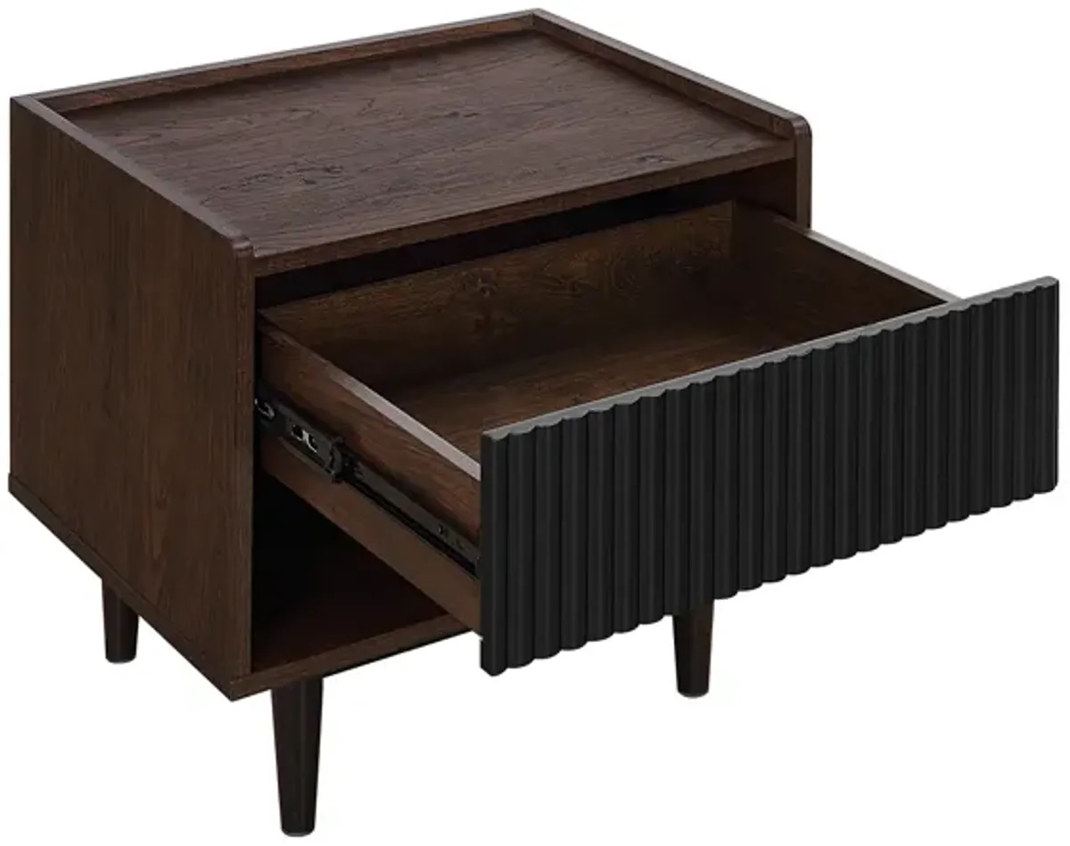 Duane Black Nightstand