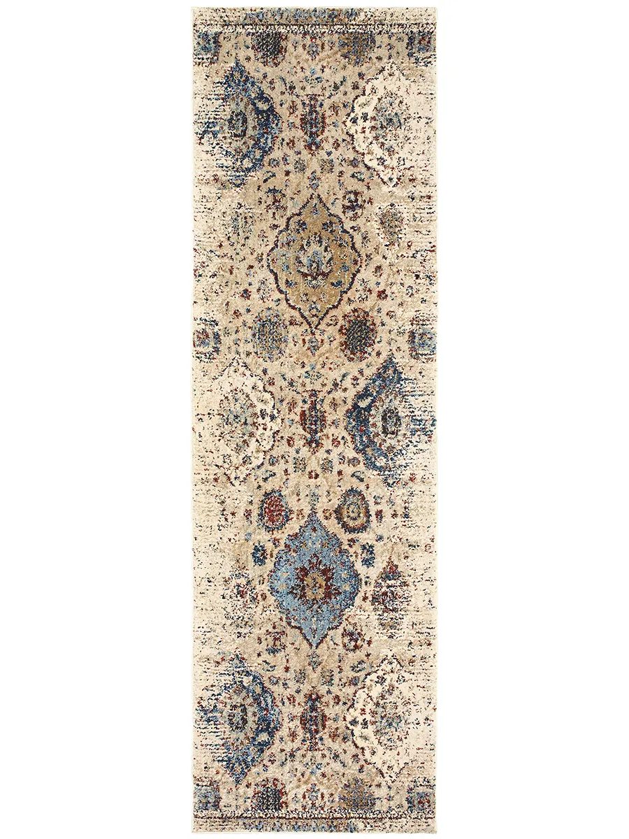 Empire 2'3" x 7'6" Ivory Rug