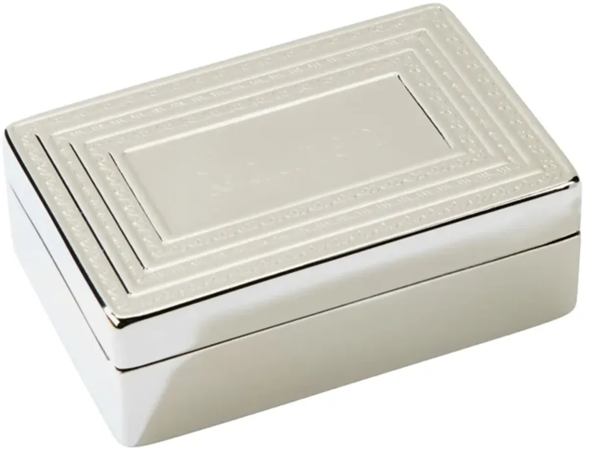 Rectangular Lift-Top Jewelry Box, 1.5" x 3" x 4.5