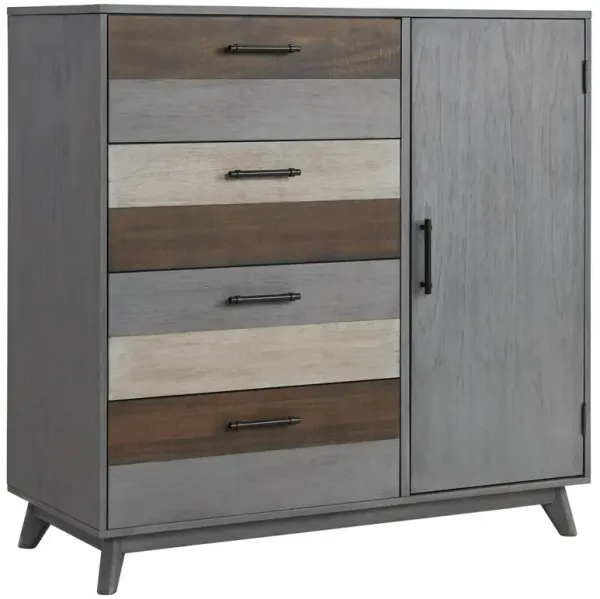 Soho Baby Cascade Chifferobe Multi Tone Gray
