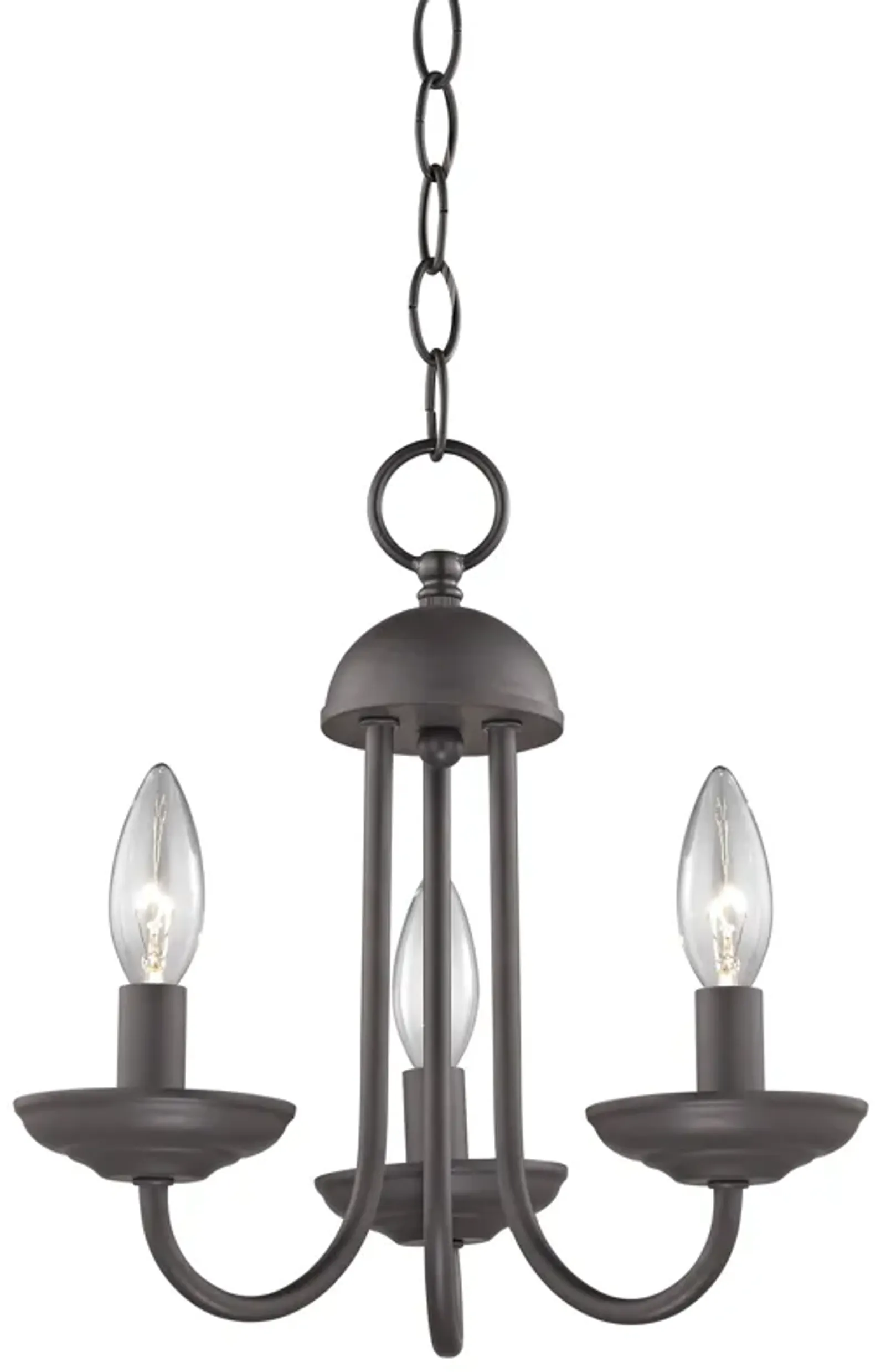 Williamsport 12'' Wide 3-Light Chandelier