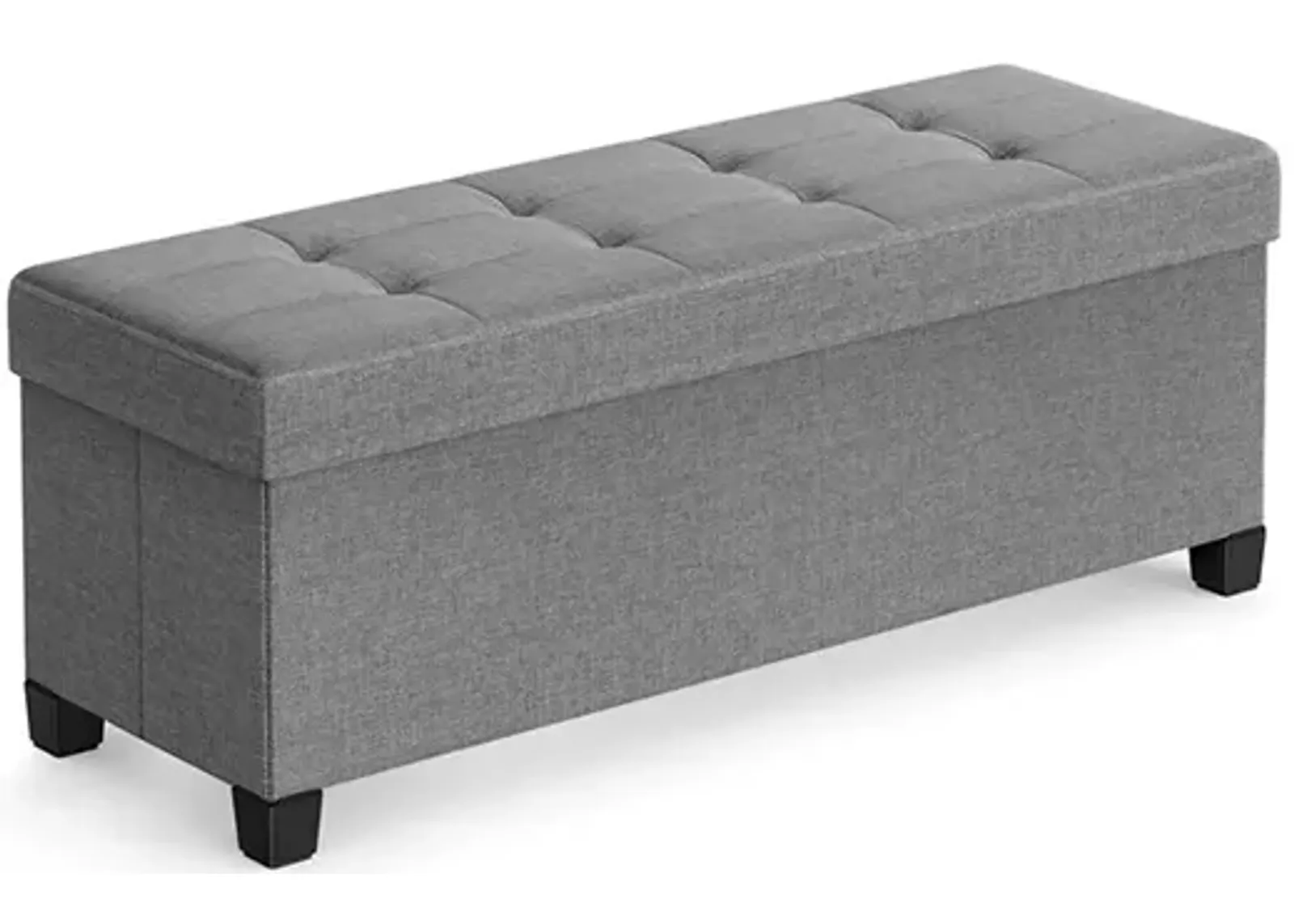 Storage Ottoman Bench for Bedroom, Living Room, or Entryway