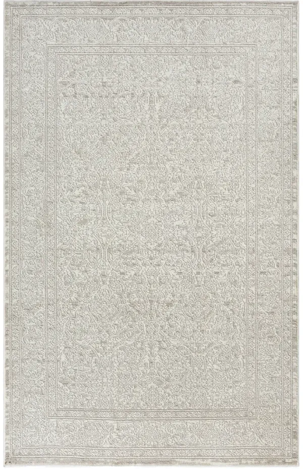 Eco Cycle ECY03 Ivory/Beige 5'3" x 7'3" Rug