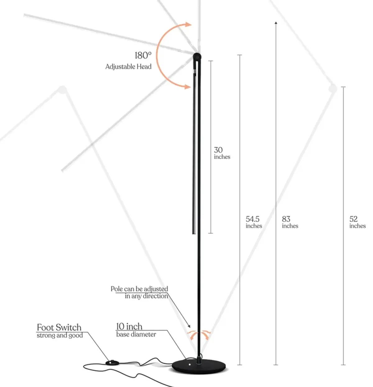 Libra LED Floor Lamp