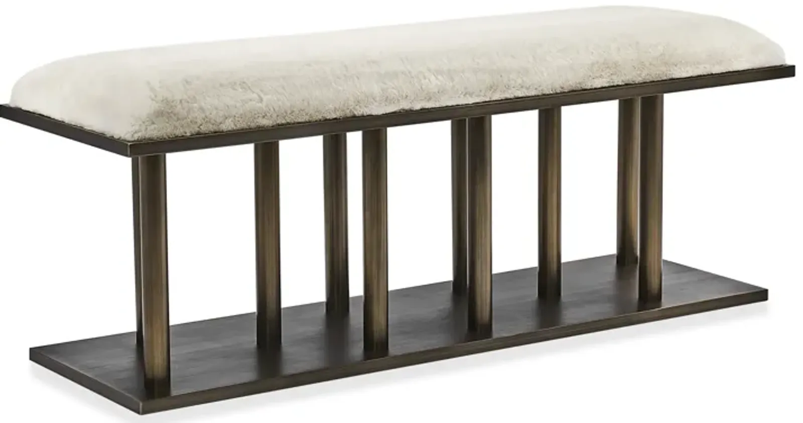 Celeste Bench - Ivory