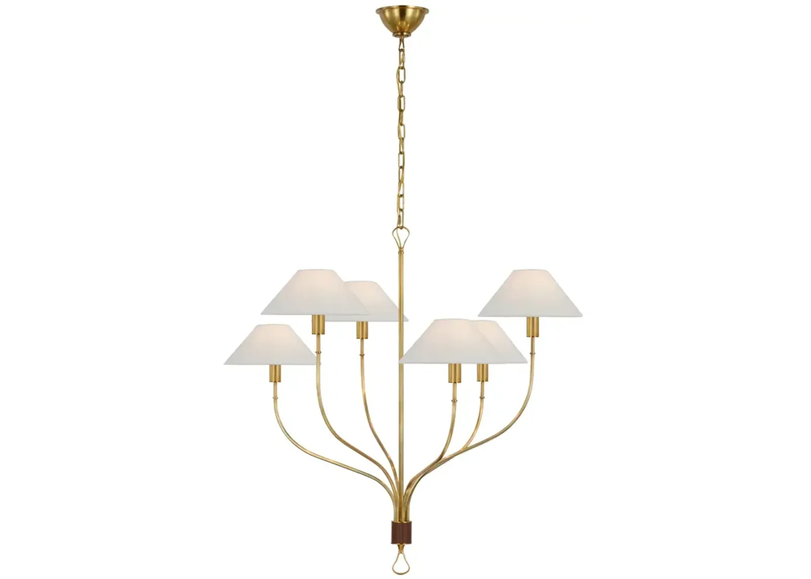 Griffin Large Staggered Tail Chandelier