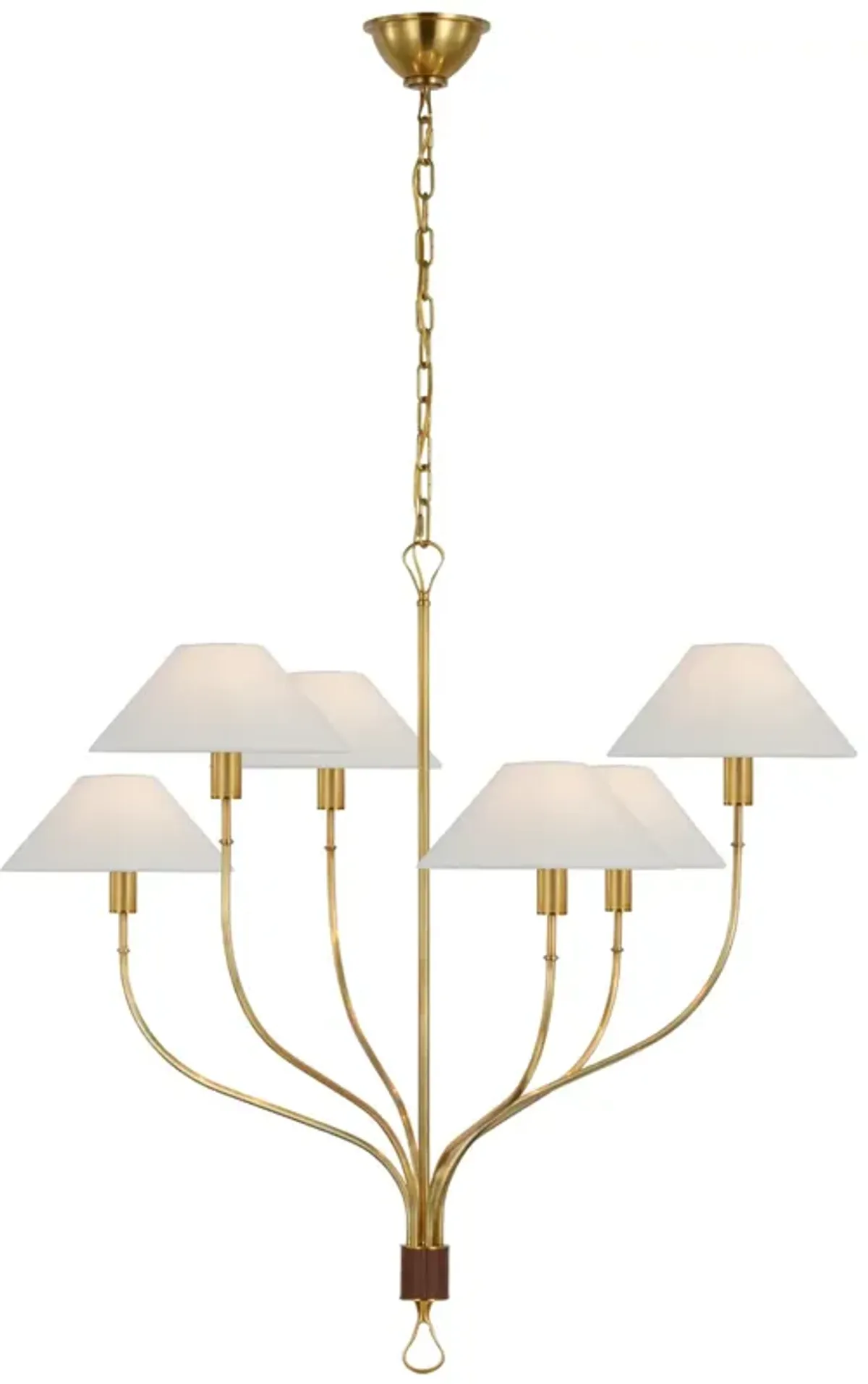 Griffin Large Staggered Tail Chandelier