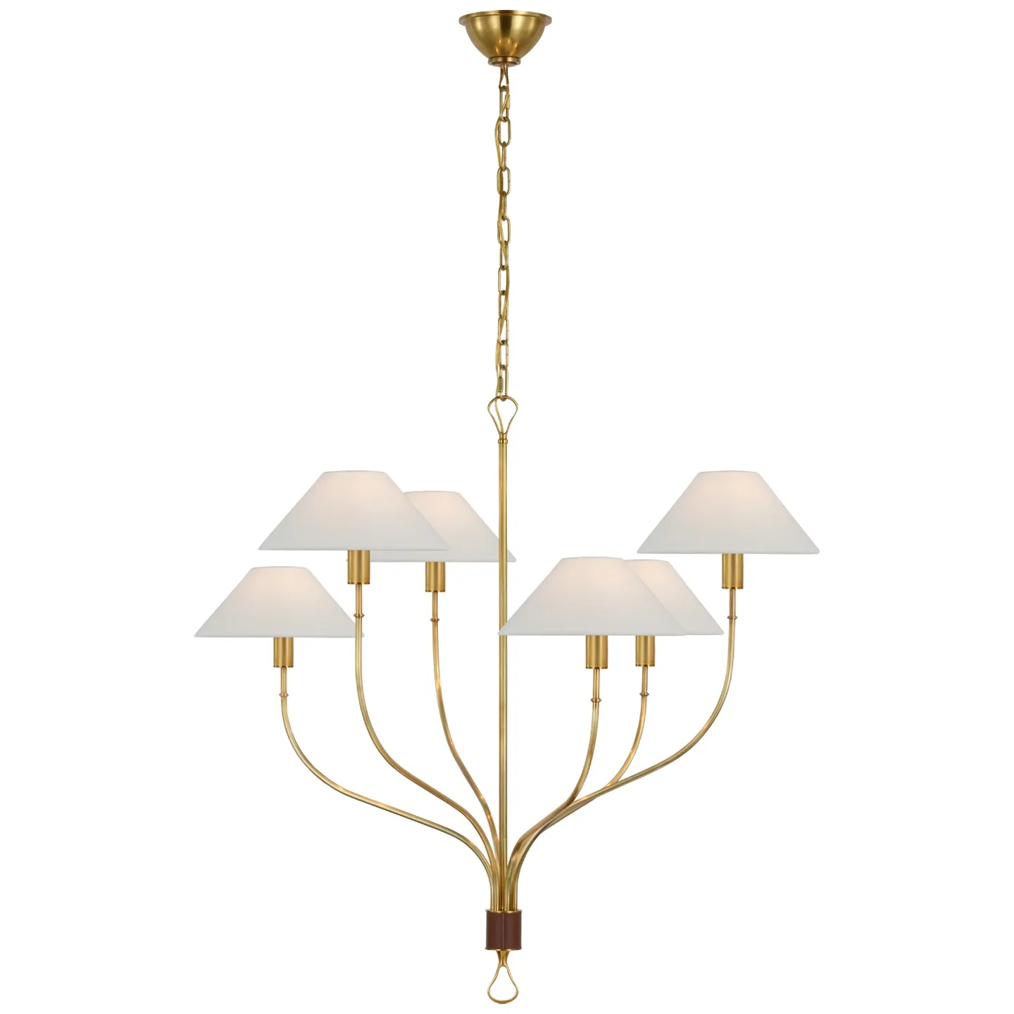 Griffin Large Staggered Tail Chandelier