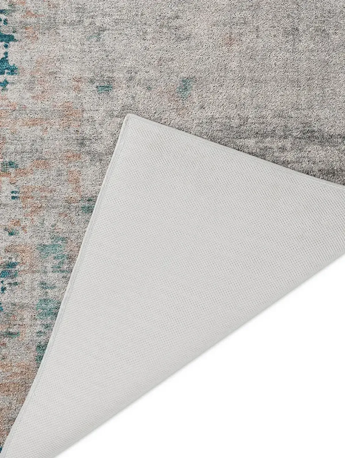 Kochi KC4 Teal 8' Round Rug