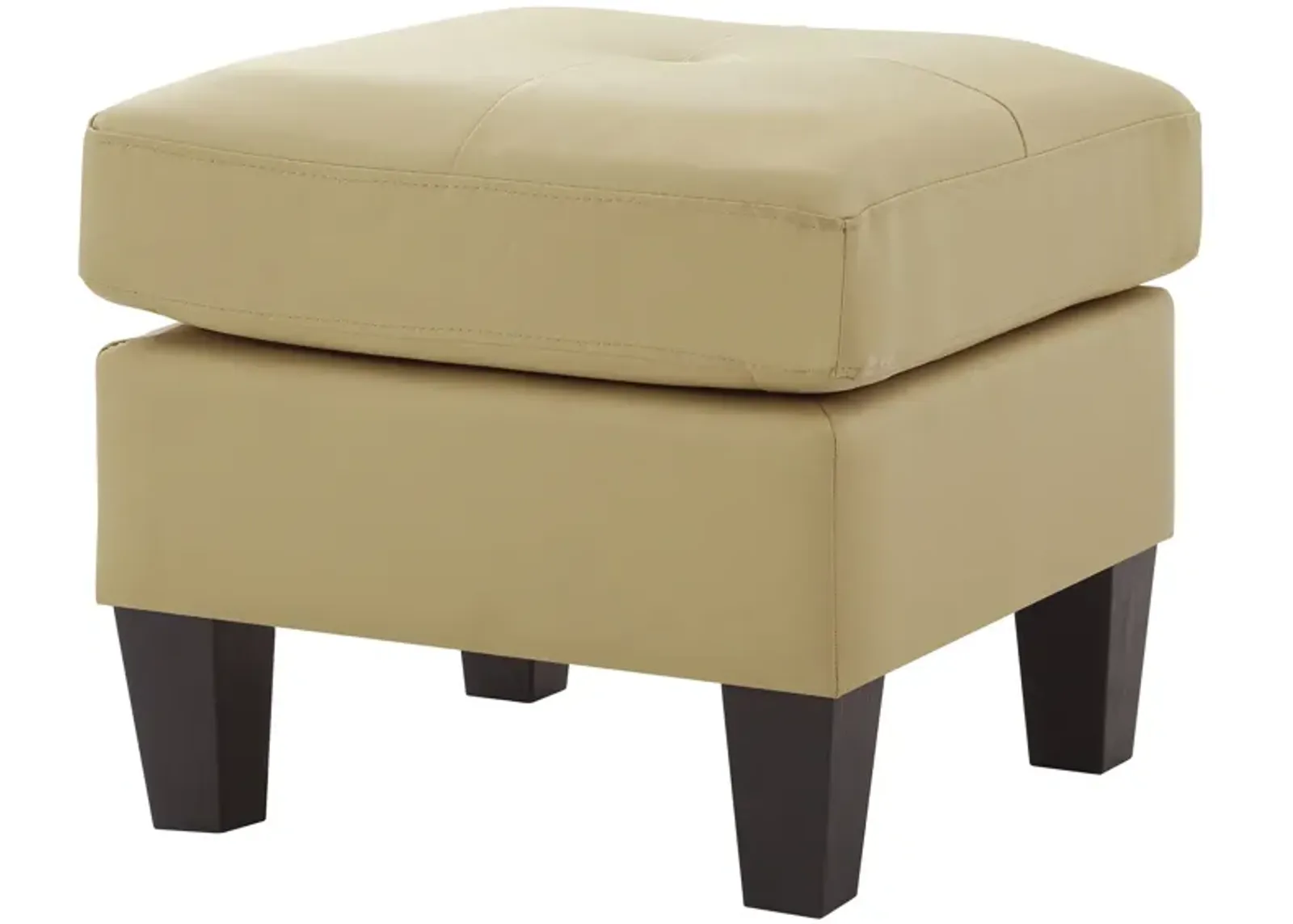 Newbury Faux Leather Upholstered Ottoman