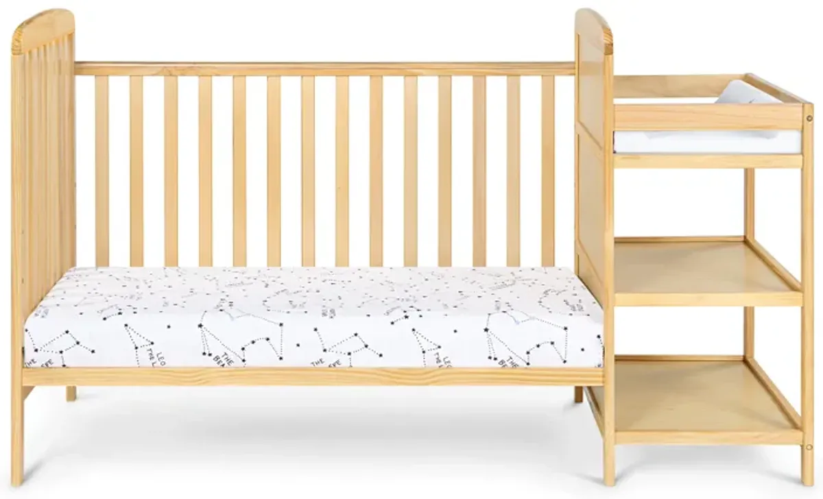 Suite Bebe Ramsey 3-in-1 Crib and Changer Combo Natural